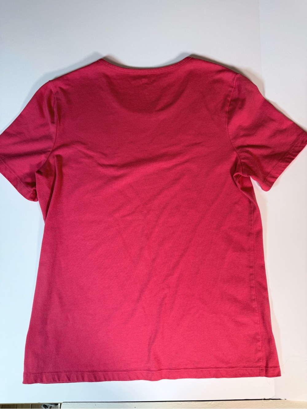 Coral Bay Pink Rhinestone Flamingo Short Sleeve T-Shirt Size Medium - Picture 5 of 5